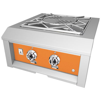 Hestan Built-In Power Burner in Citra on a white background