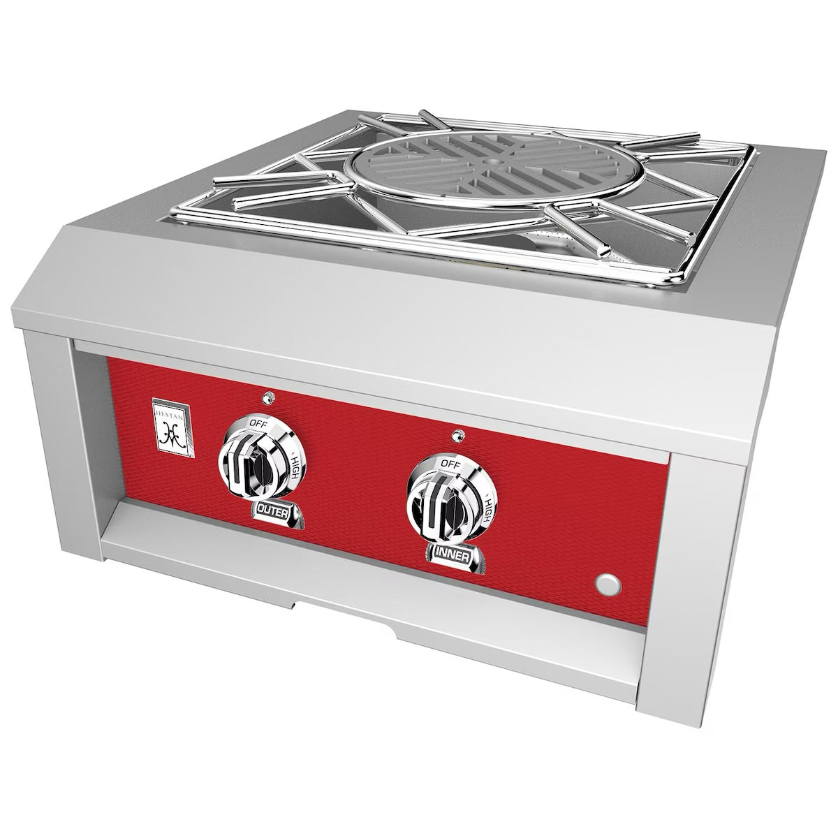 Hestan Built-In Power Burner in Matador on a white background