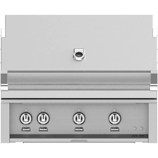 Hestan 36-Inch Built-In Natural Gas Grill W/ Sear Burner & Rotisserie - Steeletto