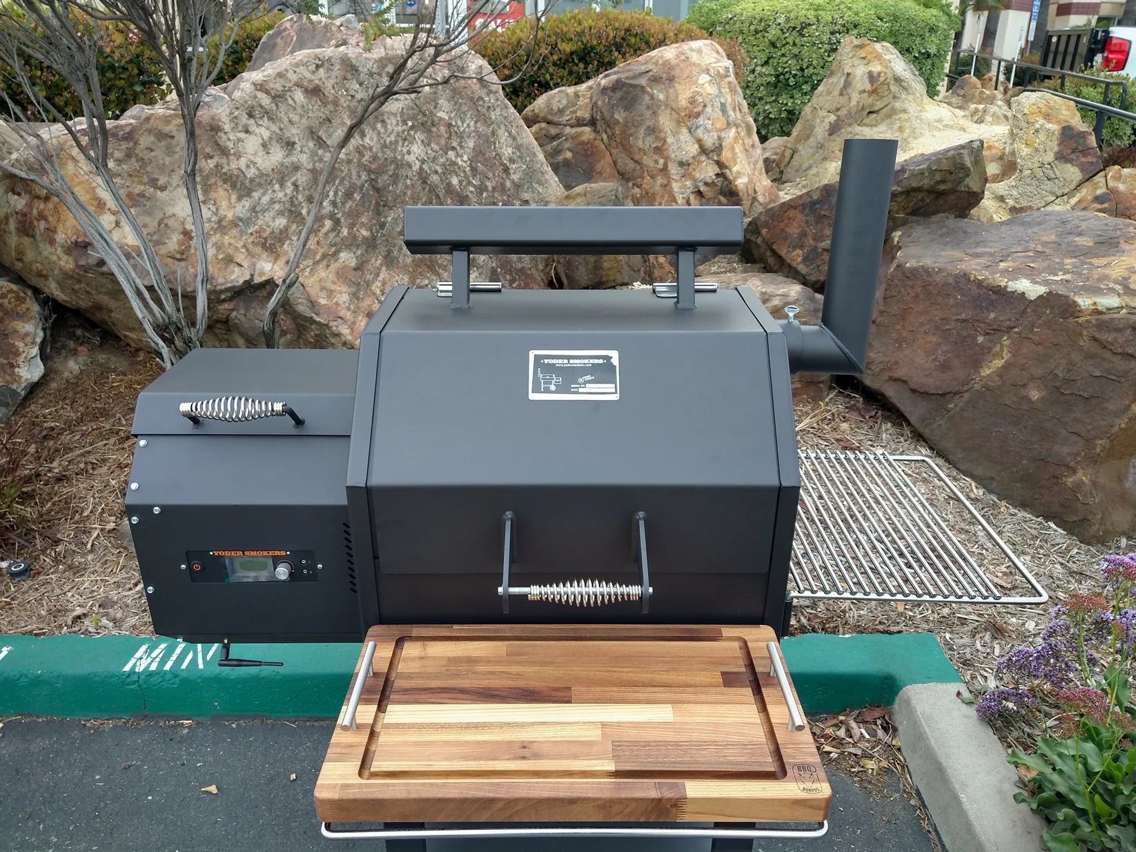BBQ Boards®, Yoder YS480 Front Board – Over the Fire BBQ Supply