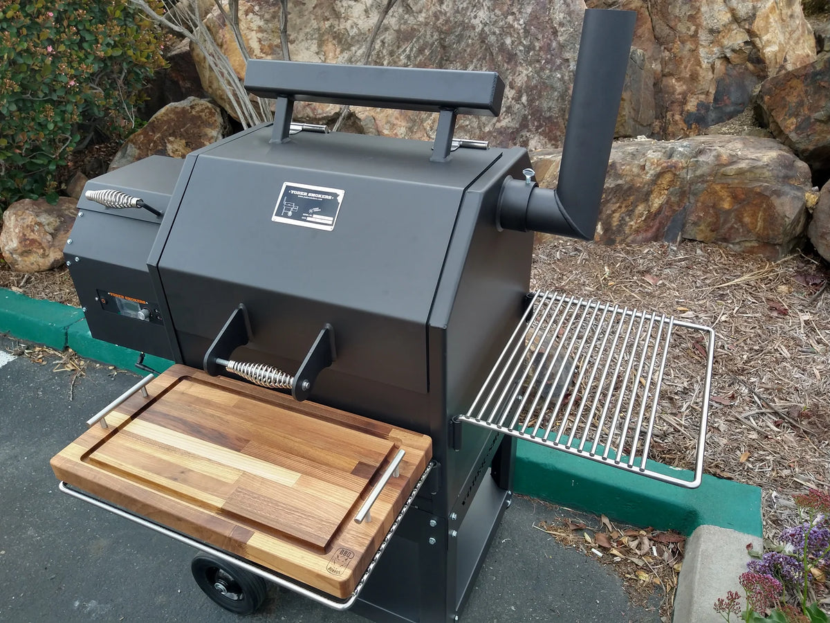 Yoder Bbq Custom Inbuilt BBQ Boards®, Yoder YS480 Front Board – Over the Fire BBQ Supply