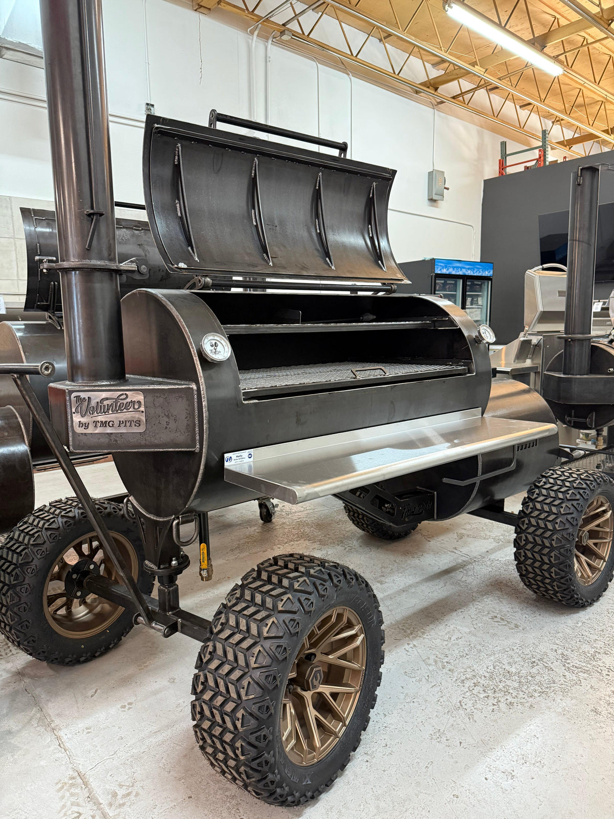 TMG Pits Volunteer OFF ROAD Smoker – Over the Fire BBQ Supply