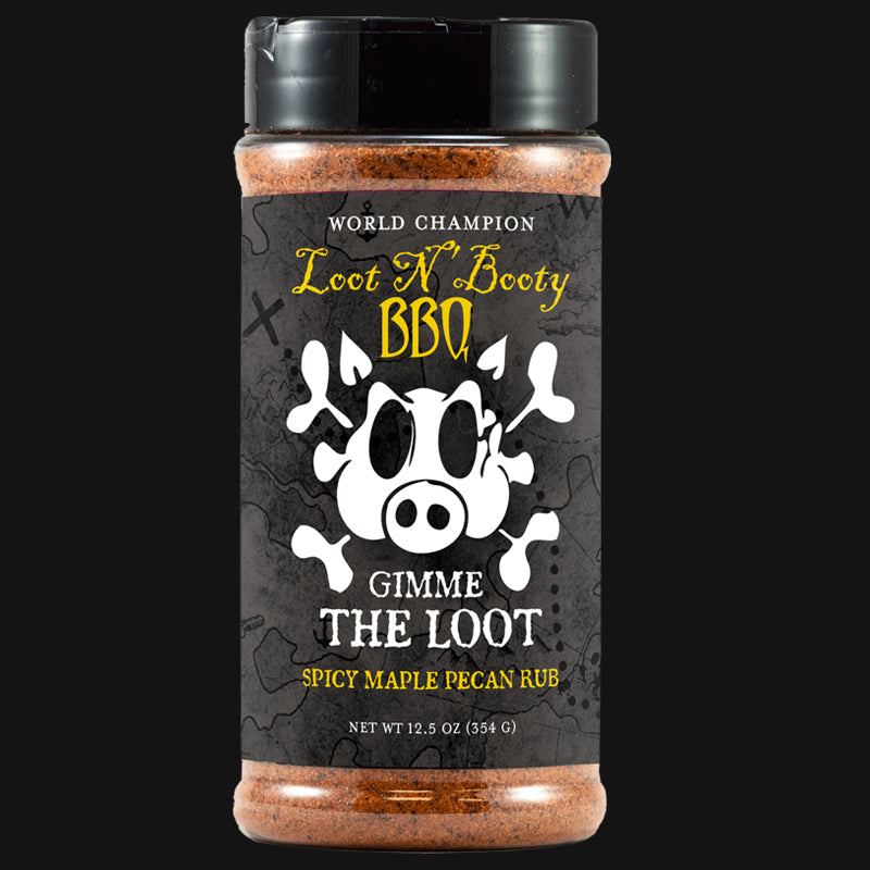 Loot N Booty Gimme the Loot Spicy Maple Pecan Rub