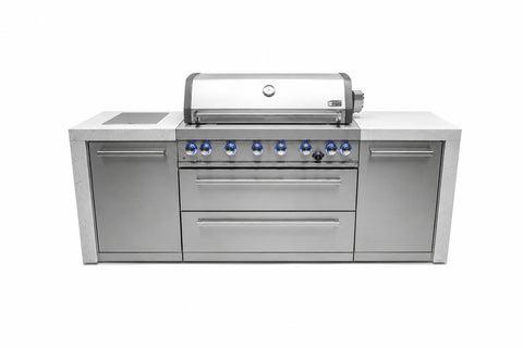 Mont Alpi MAi805-D Deluxe 6-Burner Outdoor Kitchen