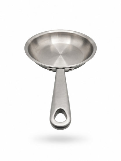 Made In 8" Stainless Clad frying pan on a white background