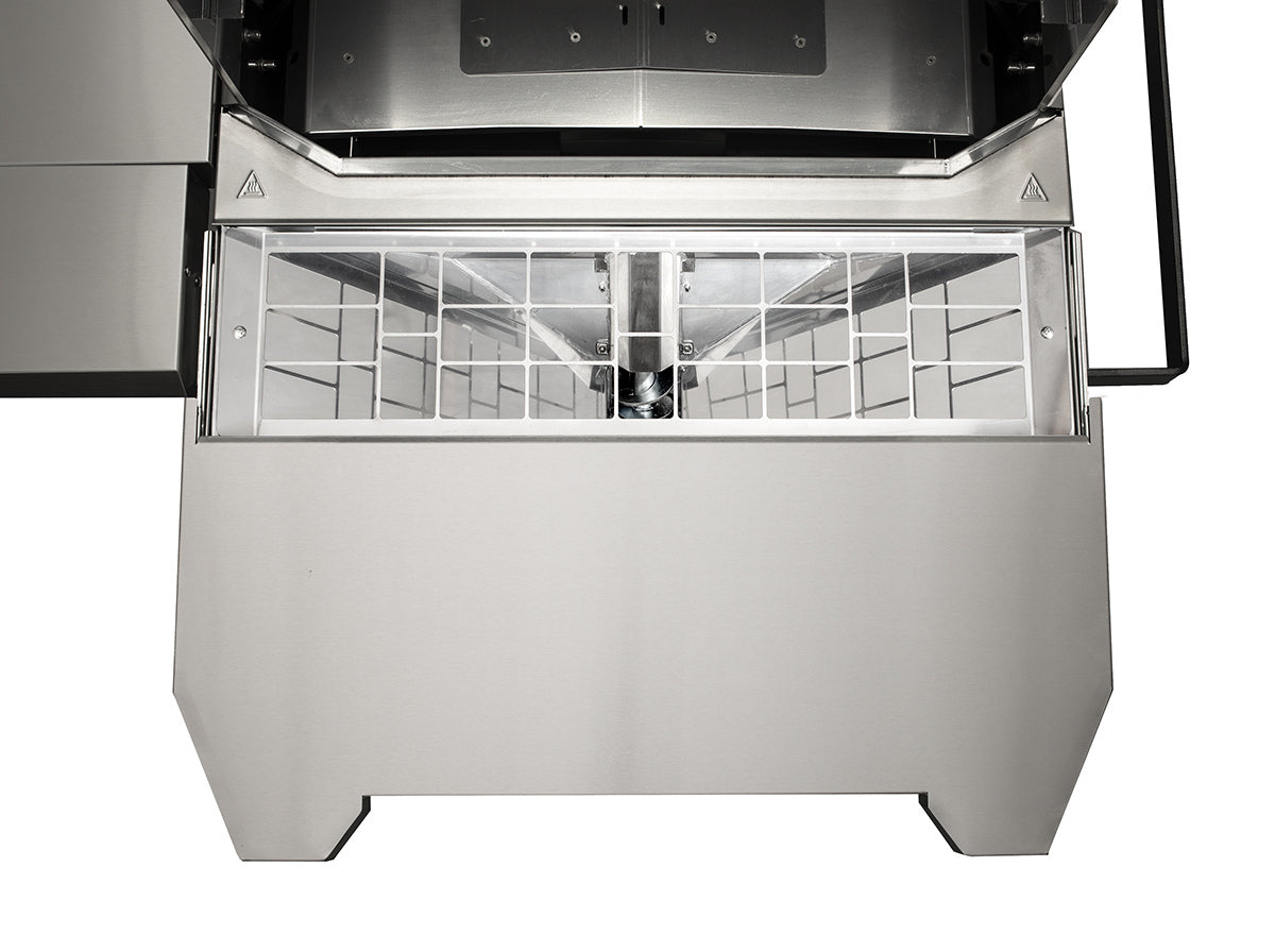 Memphis Elevate Built In Pellet Hopper on a white background