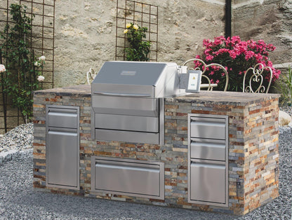 Prefab Outdoor Kitchen BBQ Island