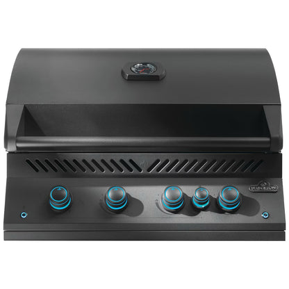 Napoleon Built-In 700 Series 32" with Infrared Rear Burner Propane, Matte Black on a white background