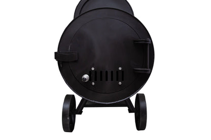 Old Country Pits Gen 2 Smoker firebox on a white background