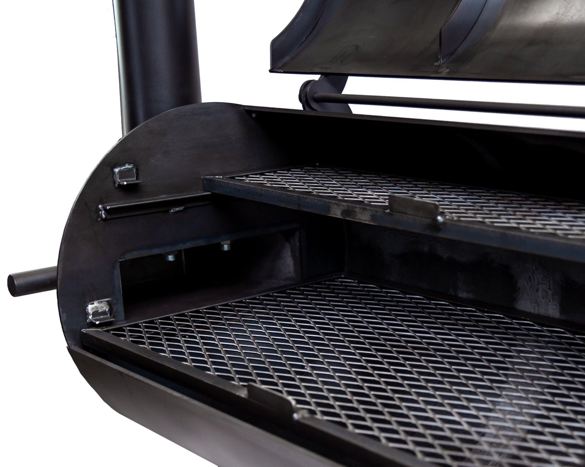 Old Country Pits Gen 2 Smoker cooking grates on a white background
