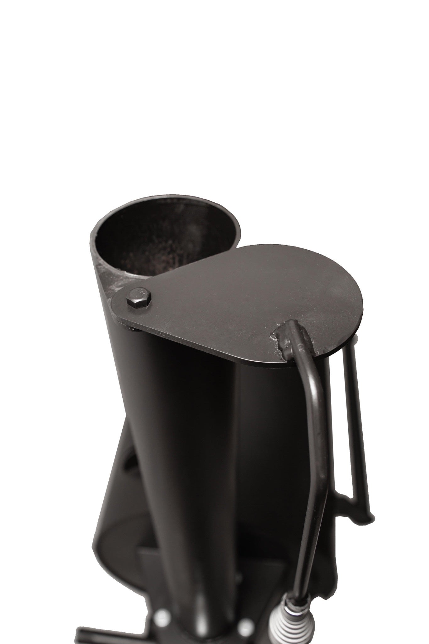 Old Country Pits Gen 2 Smoker smoke stack on a white background