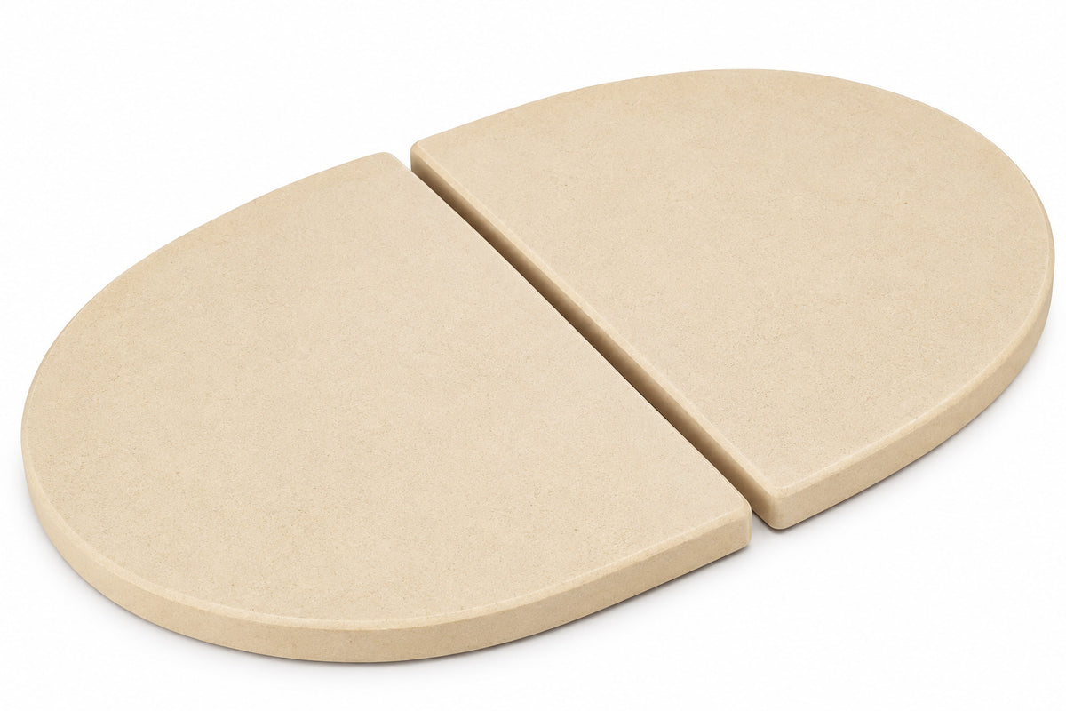 Primo Ceramic Heat Deflector Plates for Oval Large 300 PG00326