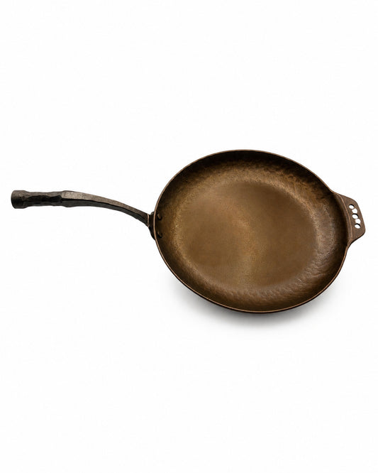 Smithey 12" Farmhouse Skillet on a white background