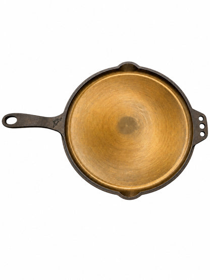 Smithey Ironware 12" Cast Iron Flat Top Griddle on a white background