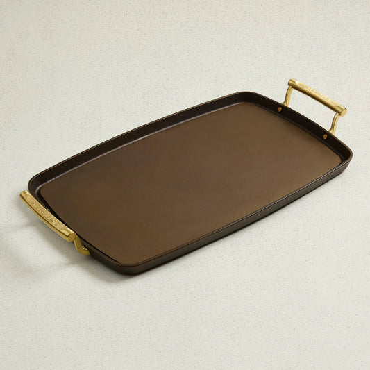 Smithey Ironware Double Burner Griddle