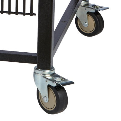 Smokin Brothers “30” Premier Plus Grill Casters on a white background