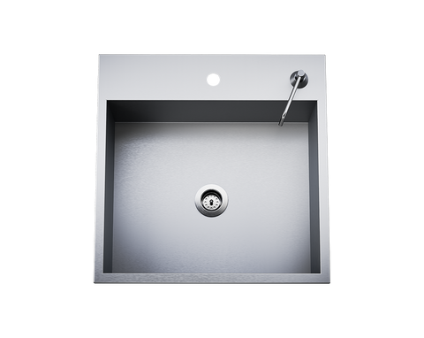 24" Twin Eagles Outdoor Sink with Stainless Steel Cover