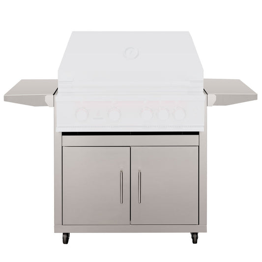 TrueFlame Stainless Steel Double Door Deluxe Cart for 32-Inch Gas Grills