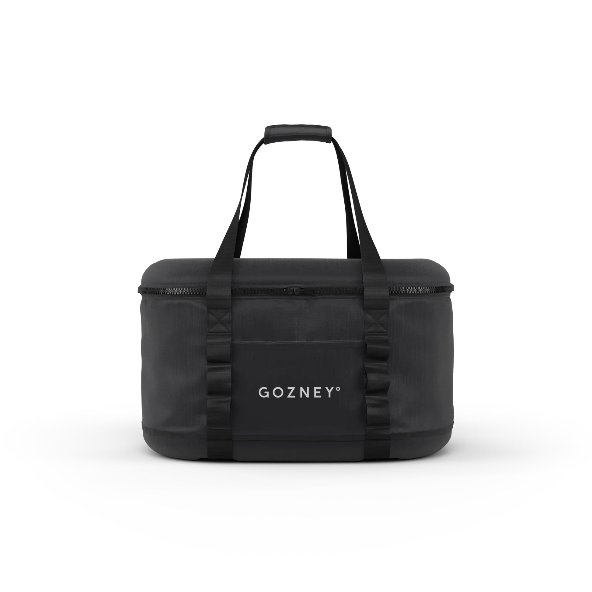 Black Tread Venture bag with 'GOZNEY' branding on a white background