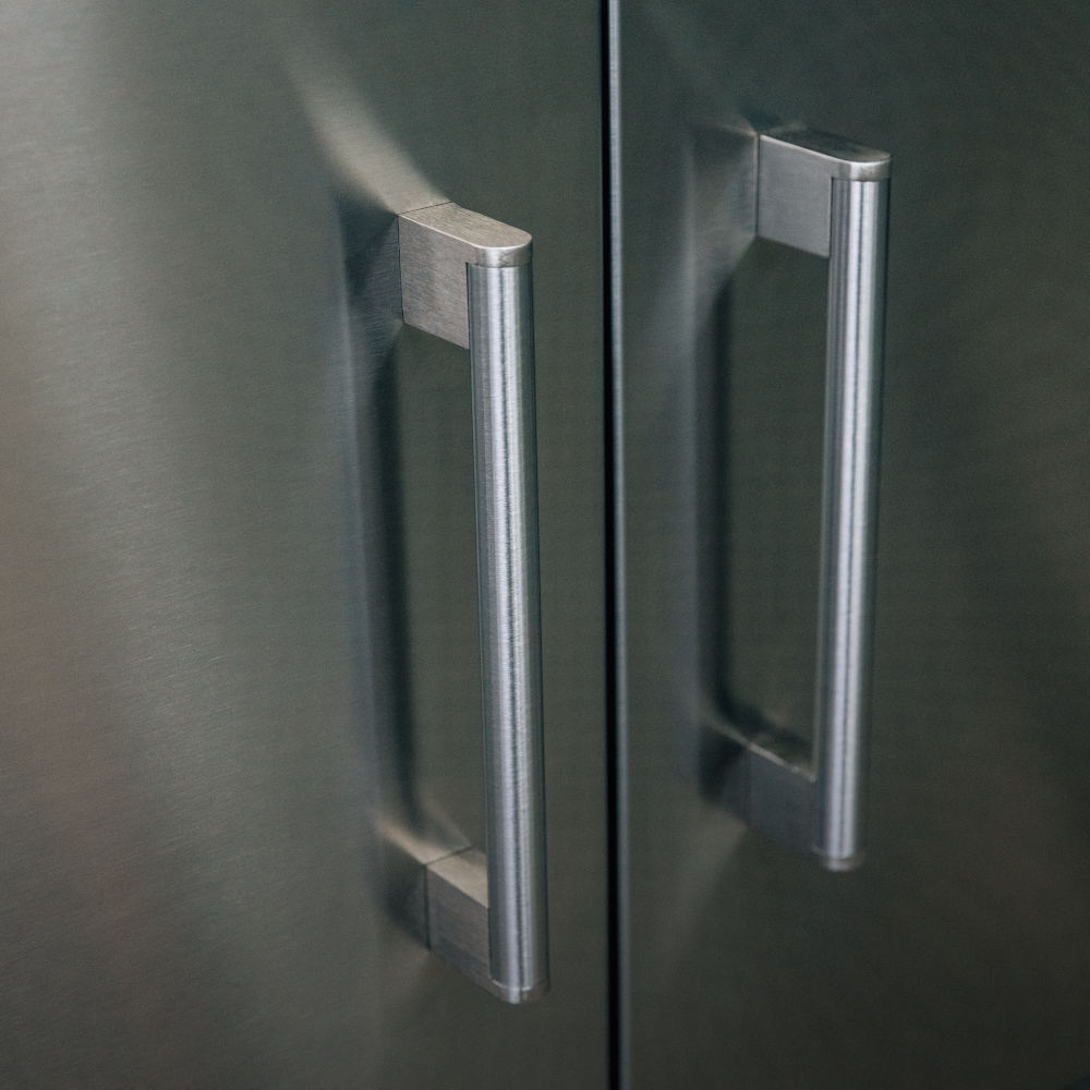 TrueFlame Stainless Steel Double Door Deluxe Cart for 32-Inch Gas Grills