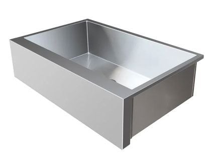 TrueFlame 32-Inch Outdoor Farmhouse Sink