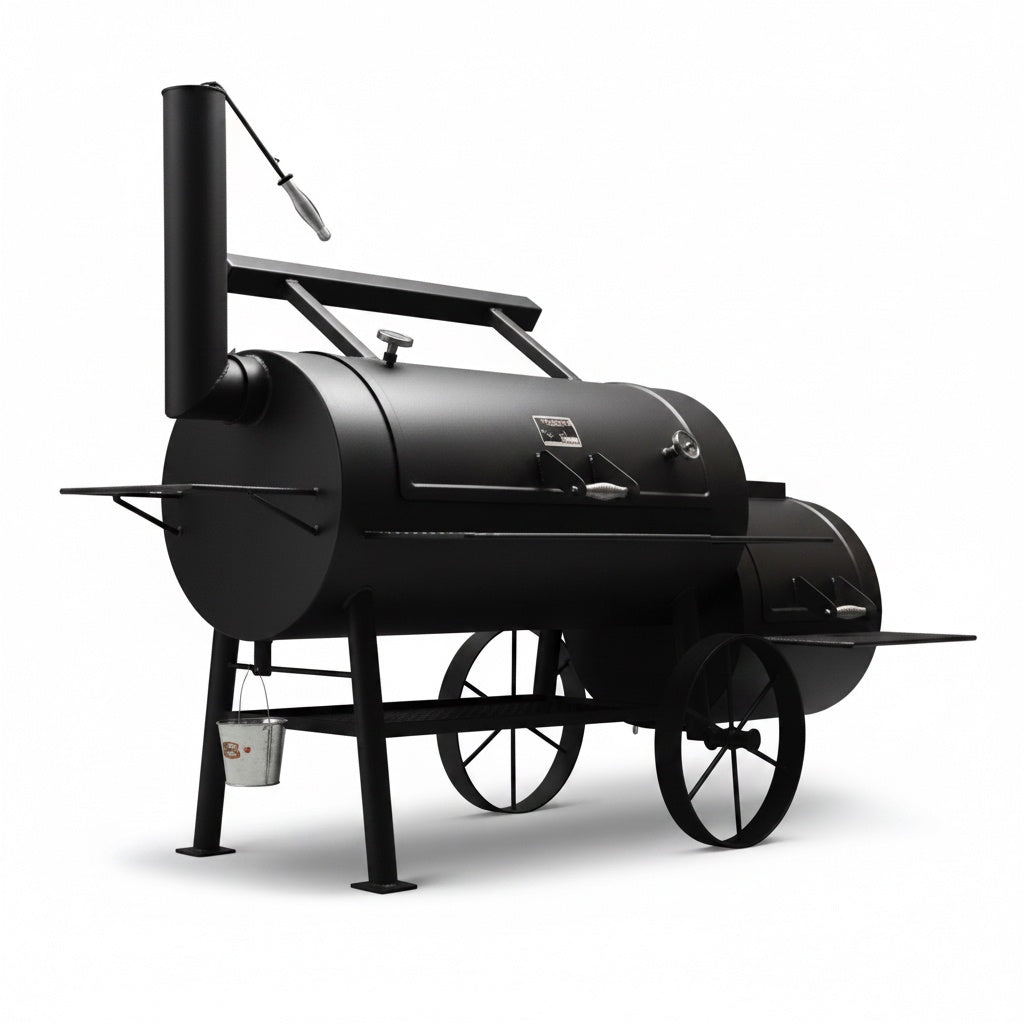 Yoder Smokers Kingman Offset on a white background