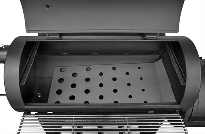 Yoder Smokers Loaded Wichita Offset Smoker on a white background