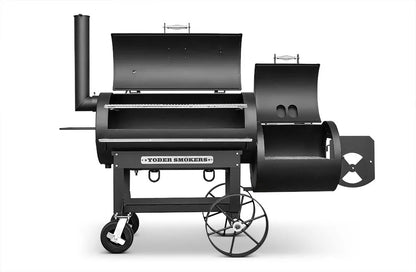 Yoder Smokers Loaded Wichita Offset Smoker on a white background