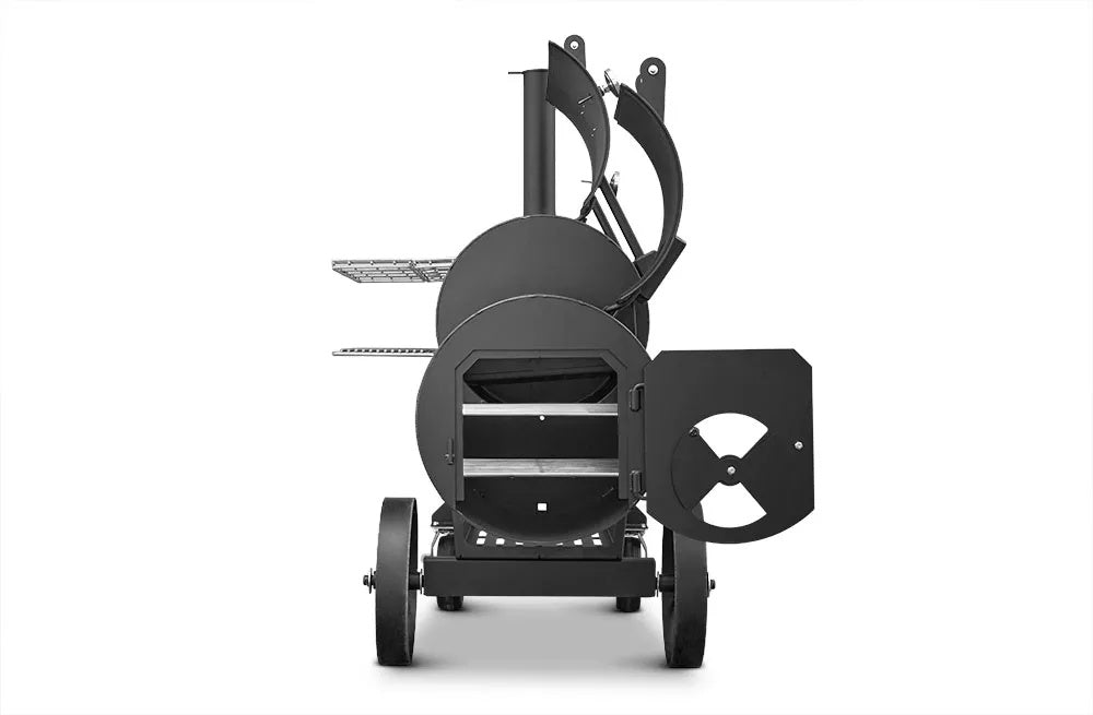 Yoder Smokers Loaded Wichita Offset Smoker on a white background