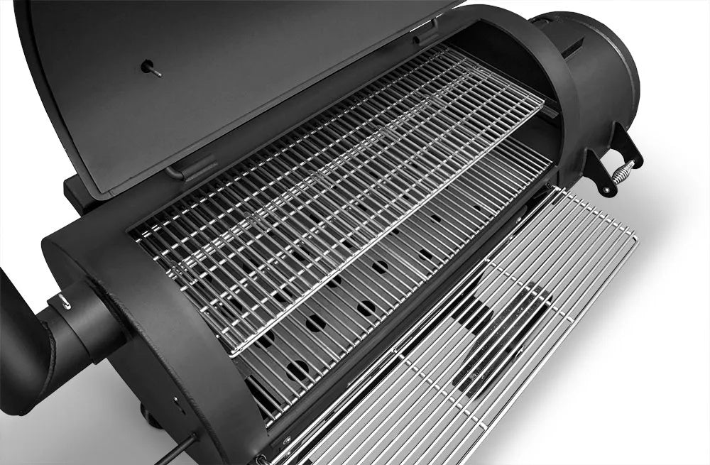 Yoder Smokers Loaded Wichita Offset Smoker on a white background