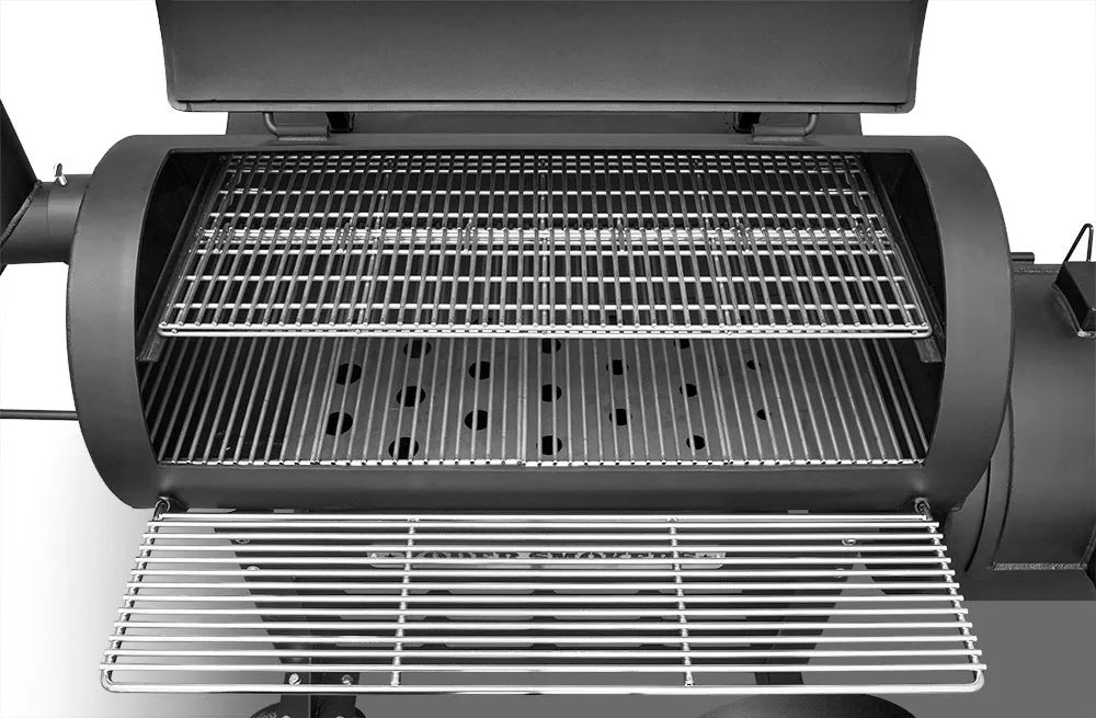 Yoder Smokers Loaded Wichita Offset Smoker on a white background
