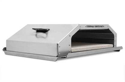 Yoder Smokers XL 17" Wood Fired Oven for YS640 on a white background