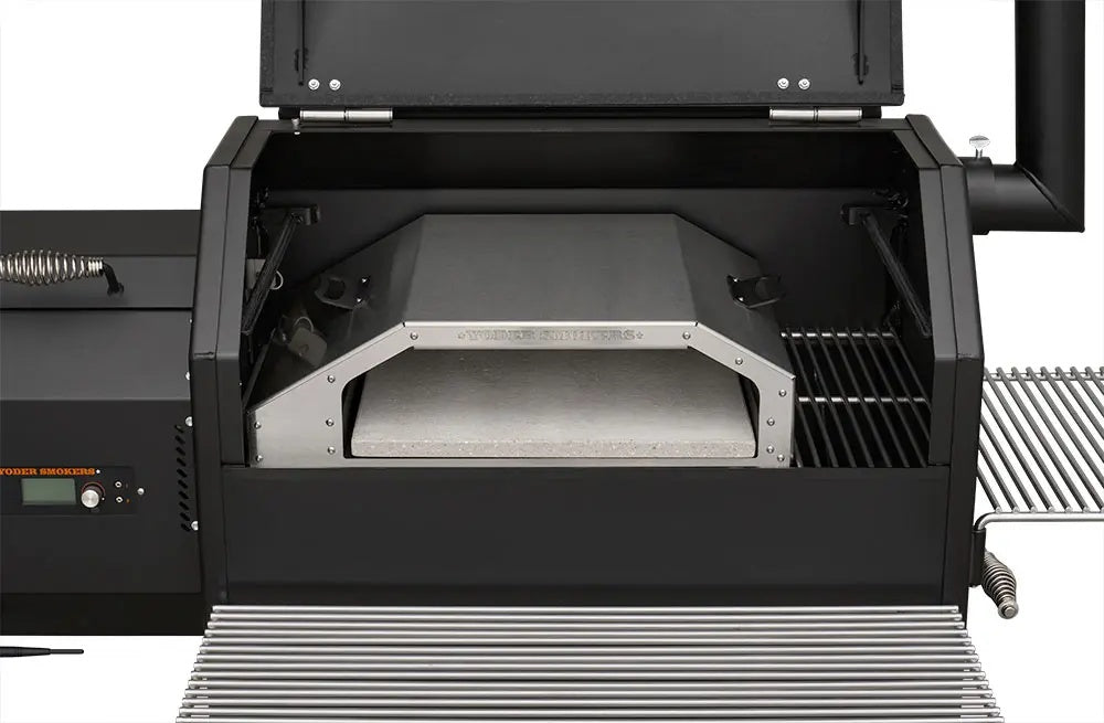 Yoder Smokers XL 17" Wood Fired Oven for YS640 on a white background