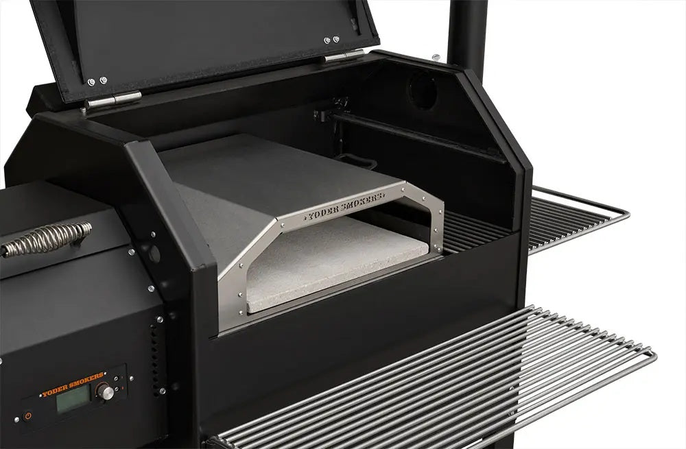 Yoder Smokers XL 17" Wood Fired Oven for YS640 on a white background