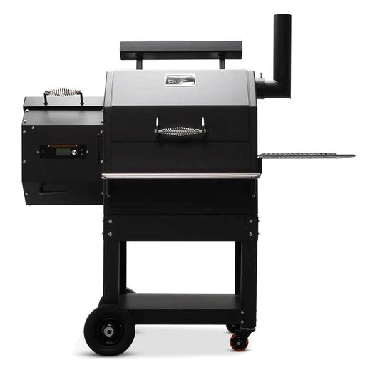 Yoder Smokers ys480s Pellet Smoker on a white background