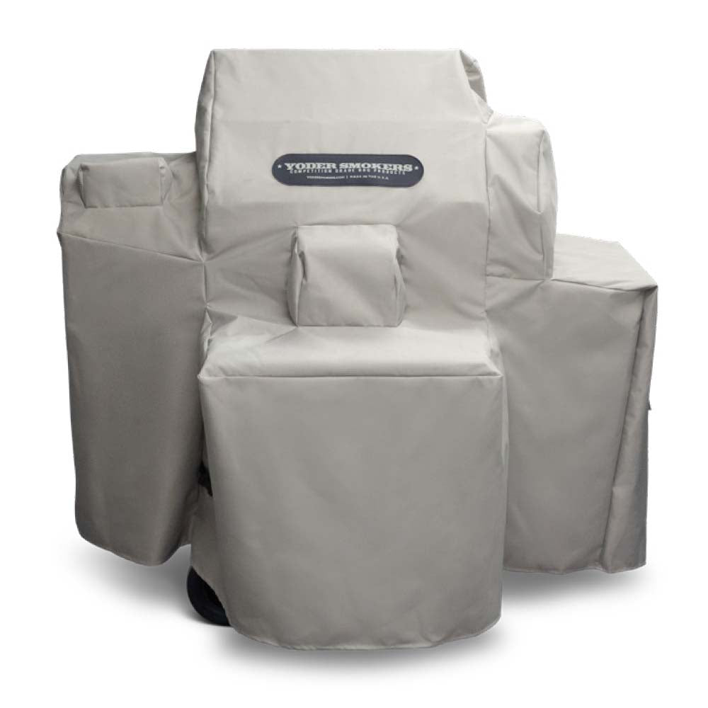 Yoder Smokers 480 Standard Cart cover on a white background