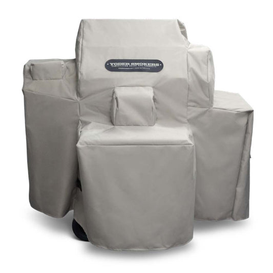 Yoder Smokers 480 Standard Cart cover on a white background