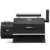 Yoder Smoker 640 Built-In - Left Handed Hopper, Front SS Shelf