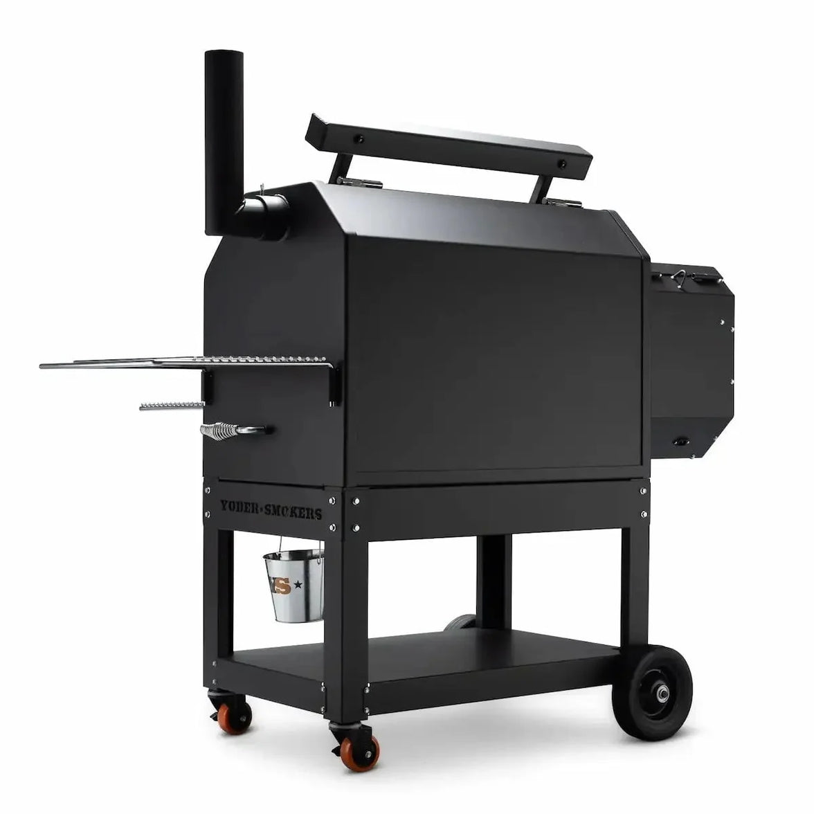 Yoder Smokers ys640s Pellet Smoker on a white background
