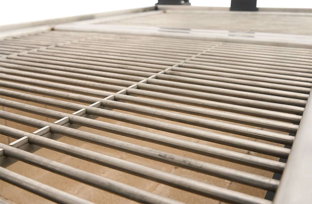 Yoder Smokers El Dorado 42" Rolling Bar Grate on a yoder el dorado