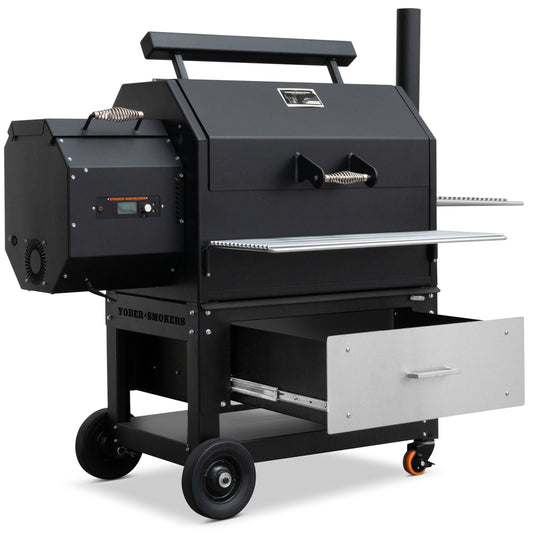 Yoder Smokers Storage Drawer System on a white background
