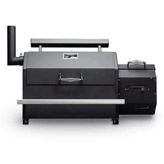 Black grill with a white background