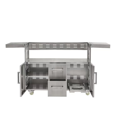 Coyote Cart for 50 Inch Hybrid/Combo Grill