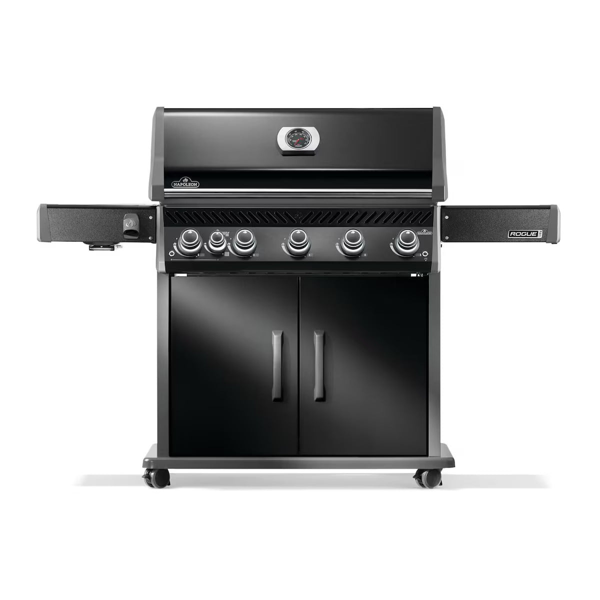Rogue® PRO 625 Propane Gas Grill with Infrared Side Burner - Black