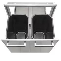 Coyote 26" Dual Trash/Recycle Bin