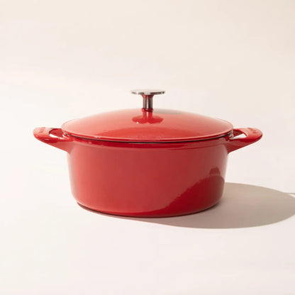 Made In 5.5 Qt Round Enameled Cast Iron Dutch Oven