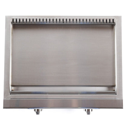 Coyote Stainless Steel Built-In Flat Top Gas Griddle, 30-Inch C1FTG30