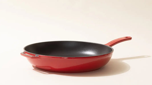 Made In Enameled Cast Iron Skillet