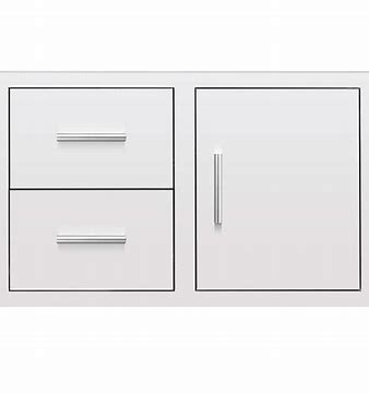 Summerset  2-Drawer & Access Door Combo