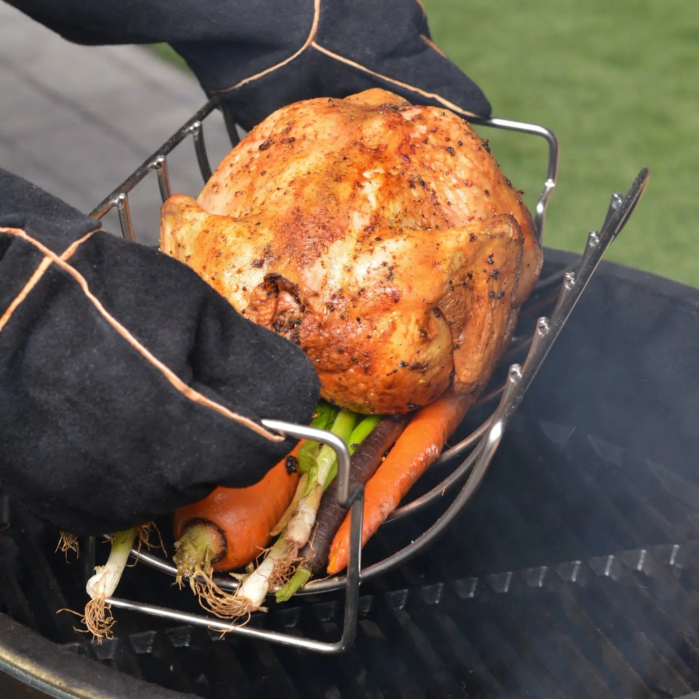 RSVP International Endurance Reversible Rib/Roast Rack - Thumbnail 3